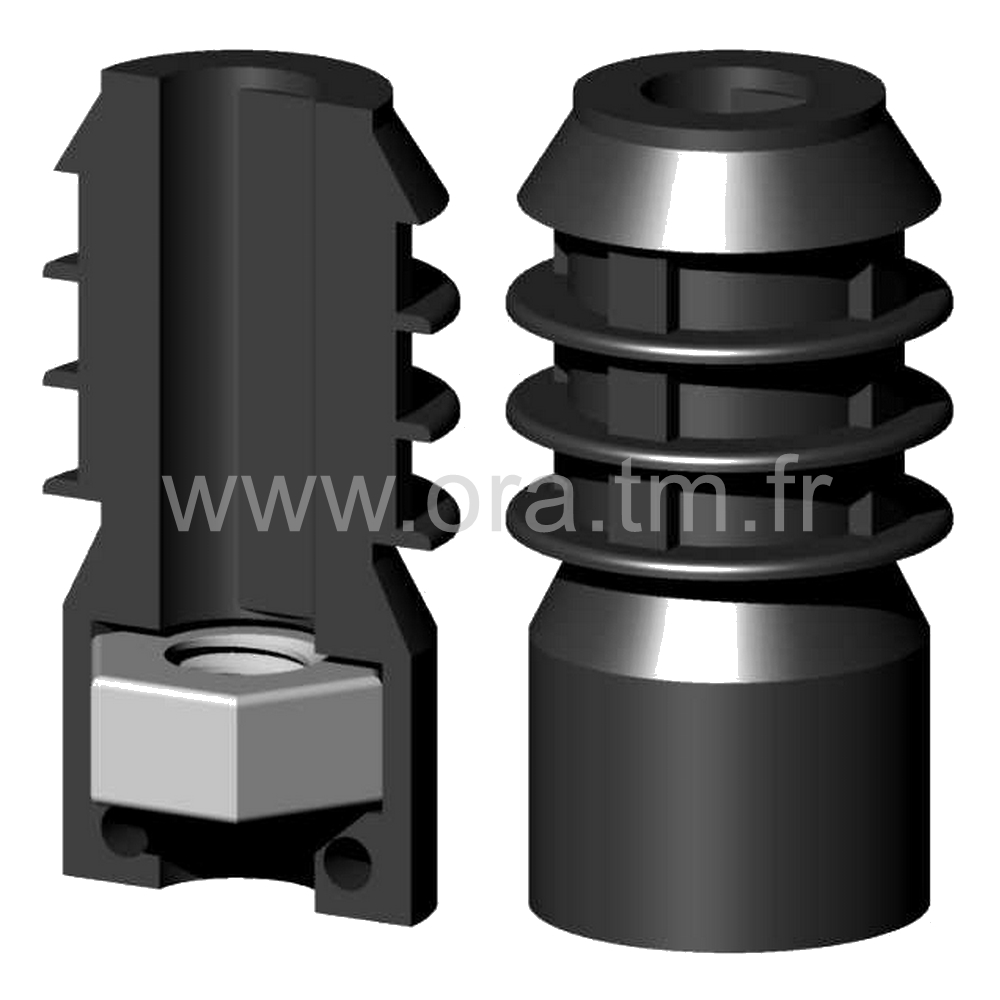 IOYE - INSERTION FILETEE - TUBE CYLINDRIQUE